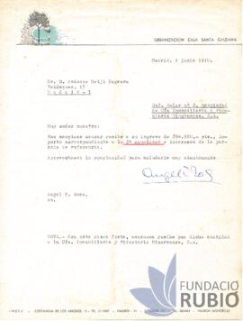 REBUT D'UN PAGAMENT