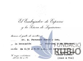INVITACIO A UNA RECEPCIO