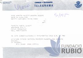 CONDOL PER LA MORT DE F.R.T.
