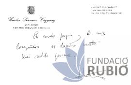 CONDOL PER LA MORT DE F.R.T.