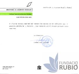 CONDOL PER LA MORT DE F.R.T.