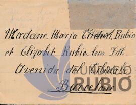 CARTA A MARIA TUDURI MONJO