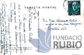 PLANS PER TROBAR-SE AMB EL SR. RECAGNO