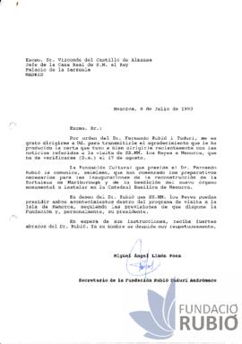 VISITA REIS D'ESPANYA A MENORCA