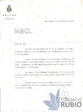 AGRAEIX QUE EL SEU PROLEG FIGURI EN EL LLIBRE EL CAVALLER I LA FORTUNA""