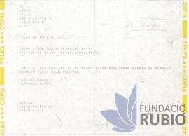 NICOLAS RUBIO FILL IL·LUSTRE DE MAO
